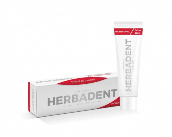 Herbadent Professional gél na ďasná, 25 g