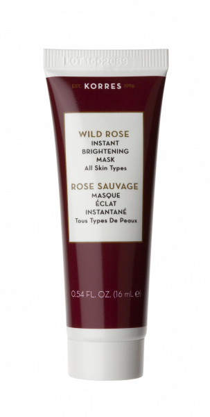 KORRES Wild Rose - Rozjasňujúca maska s divou ružou, 16 ml