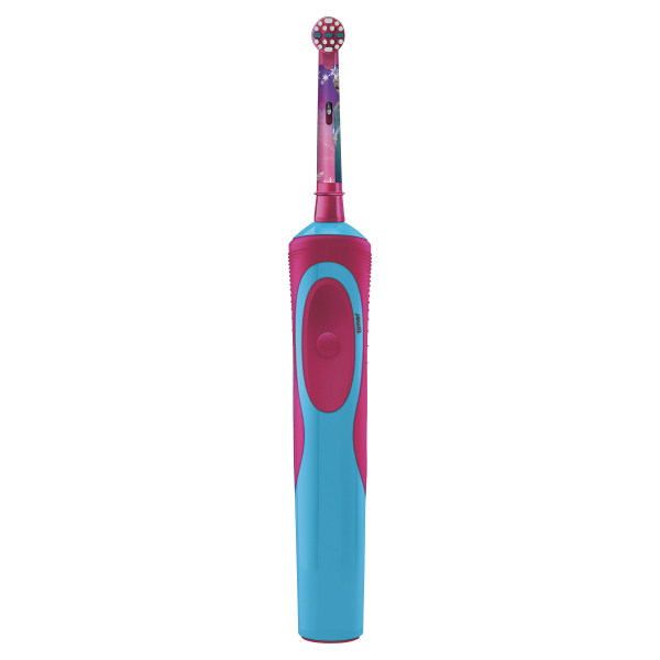 Oral-B Vitality KIDS Frozen elektrická kefka pre deti + cestovné púzdro s motívmi Ľadového kráľovstva
