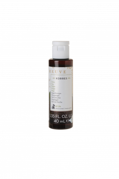 KORRES Little Showergel Fig - sprchový gel s vůní fíku (cestovné balenie), 40 ml