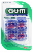 GUM Red Cote tablety pre indikáciu zubného plaku, 12 ks