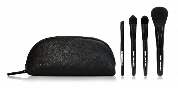 Tweezerman iQ Mini Travel Brush Set cestovných štětcov