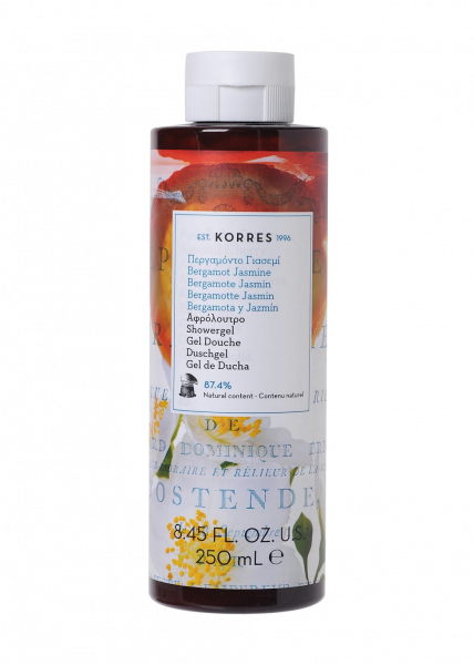 KORRES Shower Gel Bergamot Jasmine - sprchovací gél bergamot a jazmín, 250 ml