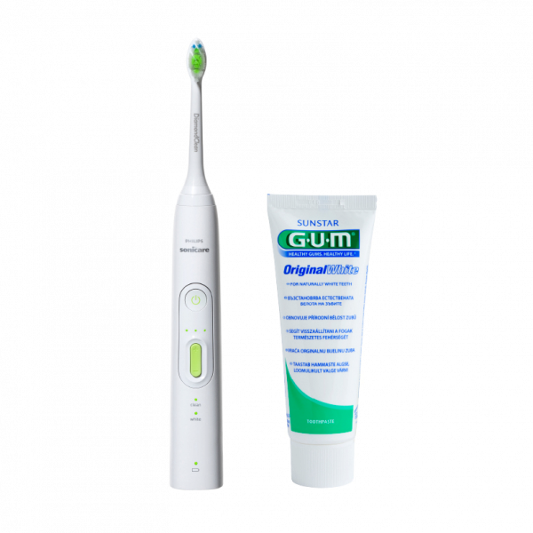 Philips Sonicare HealthyWhite+ HX8911/01 + ZDARMA  pasta GUM OriginalWhite, 75 ml