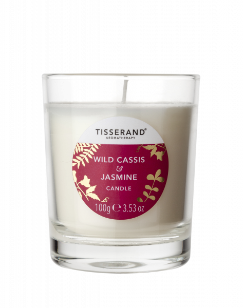 Tisserand Wild Cassis & Jasmine sviečka s vôňou jazmínu
