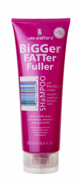 Lee Stafford Bigger Fatter Fuller, šampón pre výrazný objem vlasov, 250 ml