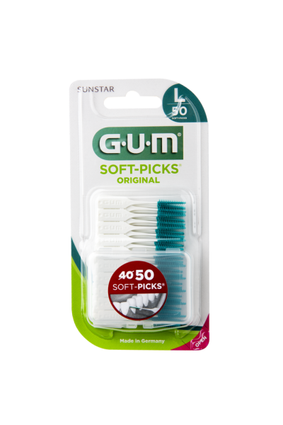 GUM Soft-Picks masážna medzizubná kefka s fluoridmi- velikost Large, ISO 2 ( 50 ks)