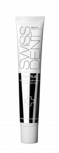 SWISSDENT GENTLE jemná bieliaca pasta, 50 ml