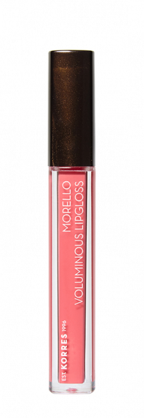 KORRES Morello Voluminous Lip Gloss - lesk na pery, 42 Peachy Coral, 4 ml