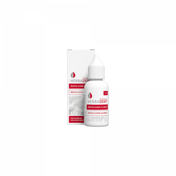 Herbadent bylinný roztok na ďasná 25 ml