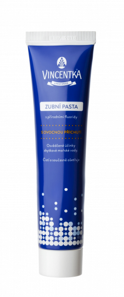 Vincentka zubná pasta s minerálmi, 95 g