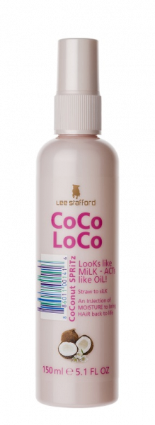 Lee Stafford CoCo LoCo Coconut Spritz Ľahký olejový sprej s kokosovým olejom, 150 ml