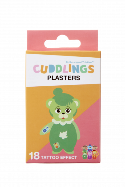 Cuddlings Náplast s potlačou, 18 ks