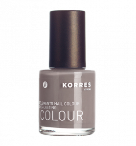 KORRES Nail Colour LIGHT GREY 94 - ošetrujúci lak na nechty, odtieň 94, 10 ml