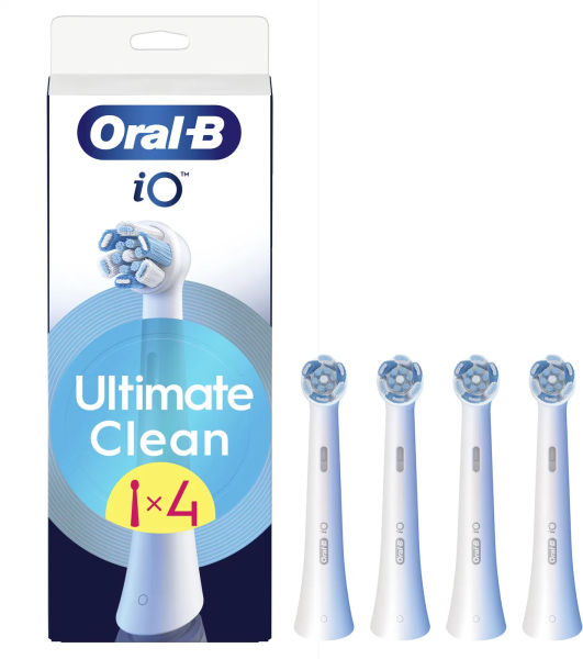 Oral-B iO Ultimate Clean White náhradné hlavice, 4 ks