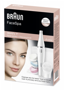 Braun Face tvárový epilátor a čistiaca kefka 851