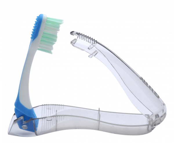 GUM Travel cestovná zubná kefka s chlórhexidínom