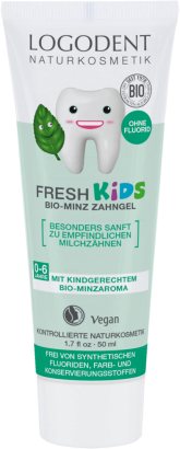 LOGODENT Fresh Kids zubný gel, Mäta, 50 ml