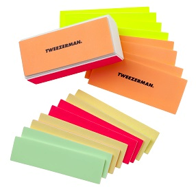 Tweezerman Neon Hot 4-IN-1 Pilník a leštička na nechty