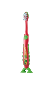 Brush-baby Dinosaur FlossBrush™, detská zubná kefka s dinosaurom, 2 ks, 3-6 rokov
