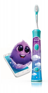 Philips Sonicare for Kids s Bluetooth HX6321/04, sonická kefka (1 hlavica)