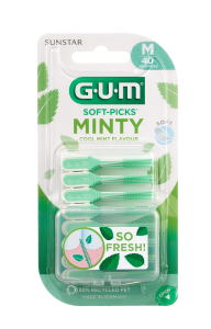 GUM Soft-Picks Minty, ISO 1, 40 ks