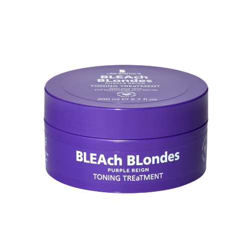 Lee Stafford Bleach Blondes Purple Reign ošetrujúca maska s fialovým pigmentom, 200 ml