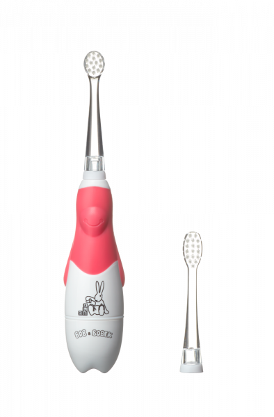 Bob a Bobek Baby sonická kefka, Pink, 0-5 rokov