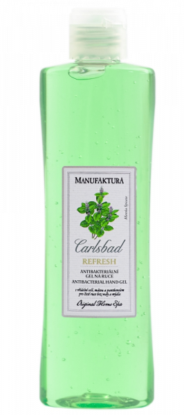 Manufaktura dezinfekčný gél na ruky s mätou a panthenolom, 215 ml