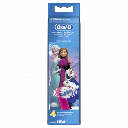 Oral-B Vitality KIDS Frozen náhradné hlavice, 4 ks
