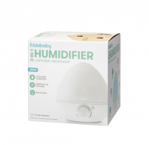 Fridababy Humidifier 3v1 - zvlhčovač vzduchu, difuzér a nočné svetlo
