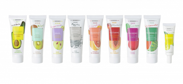 KORRES Beauty shots - SCRUB GRAPE - hĺbkovo čistiaci píling, HROZNO, 18 ml