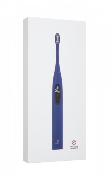 Oclean X Pro sonická zubná kefka Navy Blue, modrá