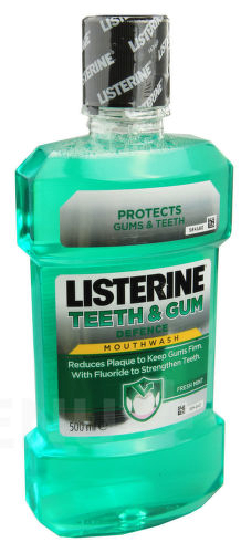 Listerine Teeth & Gum Defence ústna voda, 500 ml