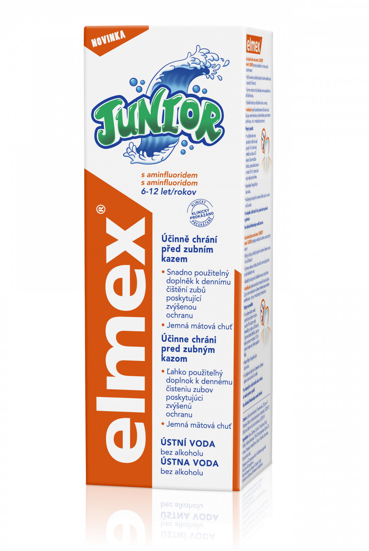 Elmex Junior ústna voda, 400 ml