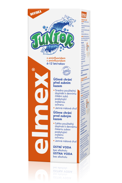 Elmex Junior ústna voda, 400 ml