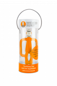Matchstick Monkey hryzadlo, oranžová