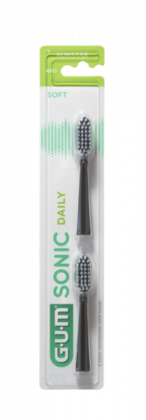 GUM ActiVital Sonic Refills Soft náhradné hlavice, 2 ks