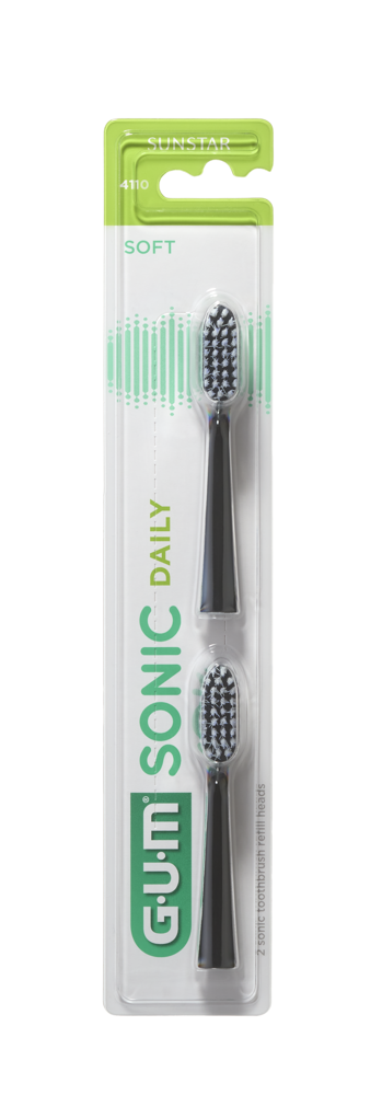 GUM ActiVital Sonic Refills Soft náhradné hlavice, 2 ks