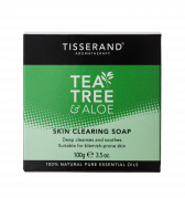 Tisserand Soap Tea Trea & Aloe Vera 100 g čisticí tuhé mýdlo s tea tree a aloe vera