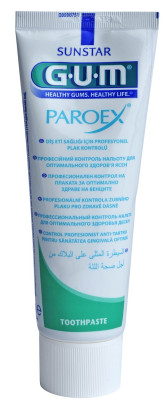 GUM PAROEX zubná pasta (CHX 0,06%), 75 ml