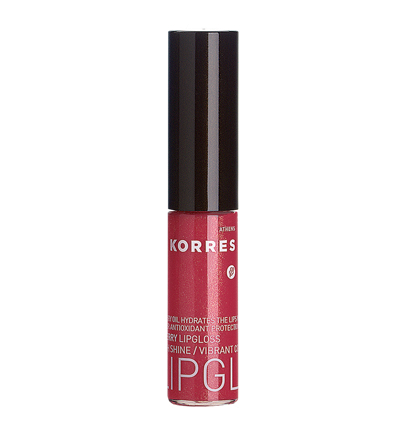 KORRES Lip Gloss Cherry čerešňový lesk na pery, 45 CORAL, 6 ml