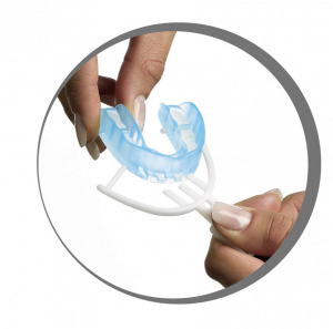 Dr. Brux Bite chránič proti škrípaniu zubov na nočné použitie, zelený