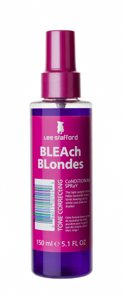 Lee Stafford Bleach Blondes Tone Correction Conditioning Spray Korekčný sprej pre blond vlasy, 150 ml