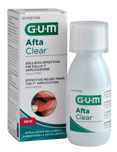 GUM AftaClear ústny výplach, 120 ml