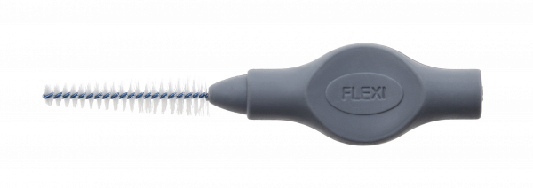 Tandex Flexi Ultra Soft mezizubné kefky, tmavo šedé, 6 ks