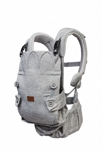 Najell Original nosič pre bábätká a batoľatá, 0-36 mesiacov, sivá
