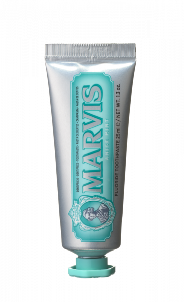 MARVIS Anise Mint zubná pasta s xylitolom, 25 ml - cestovné balenie