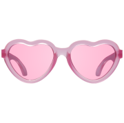 BABIATORS Hearts Fuchsia Haze, slnečné okuliare fuchsiové, 3-5 rokov