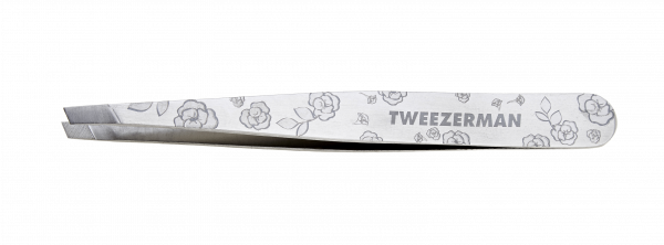 Tweezerman SLANT Regency Finish Pinzeta oceľová gravírovaná s elegantným vzorom